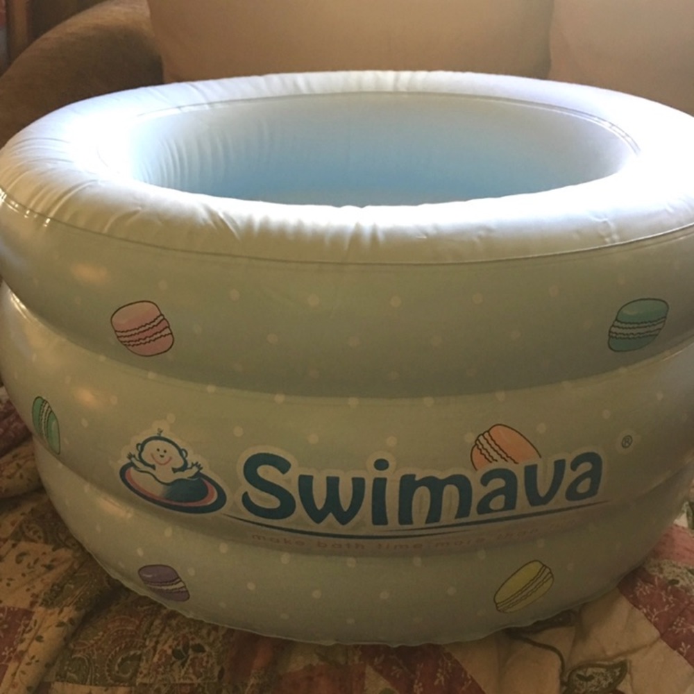 Swimava blowup baby bath.